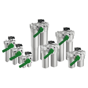 Low-pressure duplex filter pipe mounting type Pi 2100